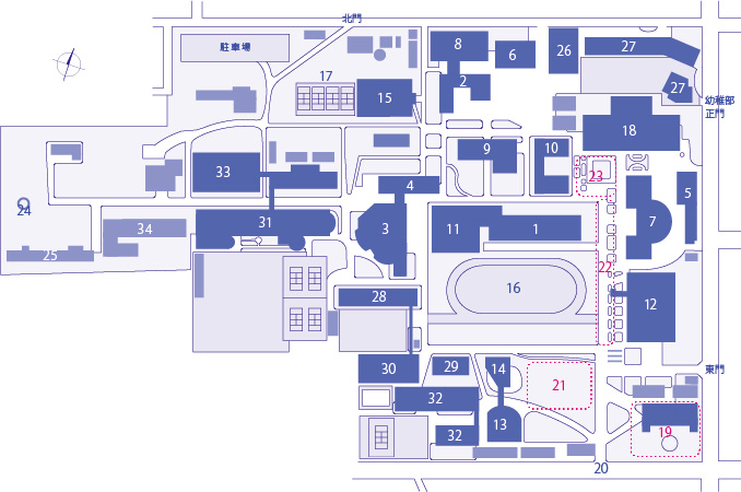 相模女子大学キャンパスマップ